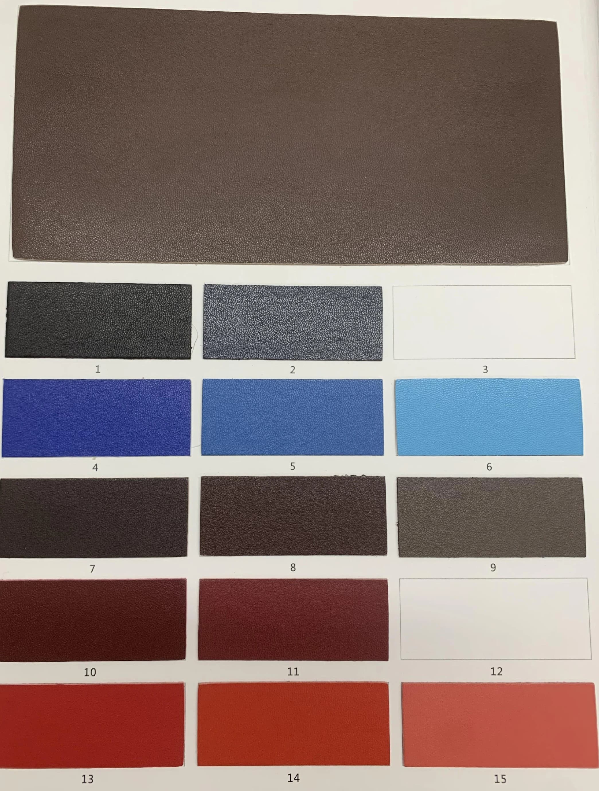 Leather swatch, thin variation (~1mm) for small goods